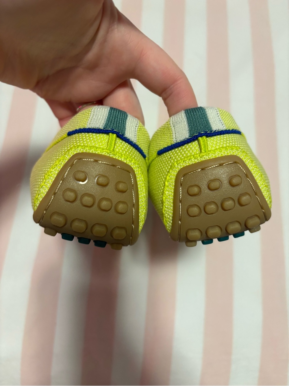 Rothy's Lime Driving Loafers 8.5 - Picture 4 of 9